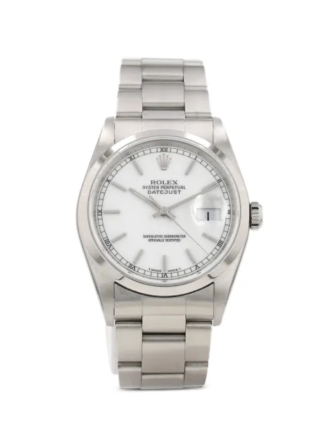 Rolex 1998 Datejust Oyster 36mm watch White 434249