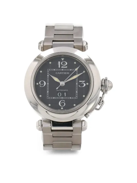 Cartier 1990 Pasha C 35mm watch Black 433258