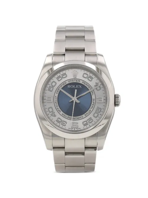 Rolex 2008 Oyster Perpetual 36mm watch Blue 432862