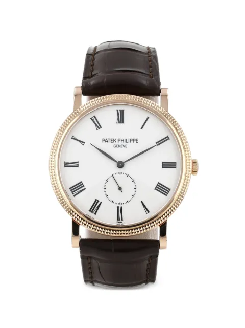 Patek Philippe Pre-Owned 2013 Calatrava 36mm watch White 429904
