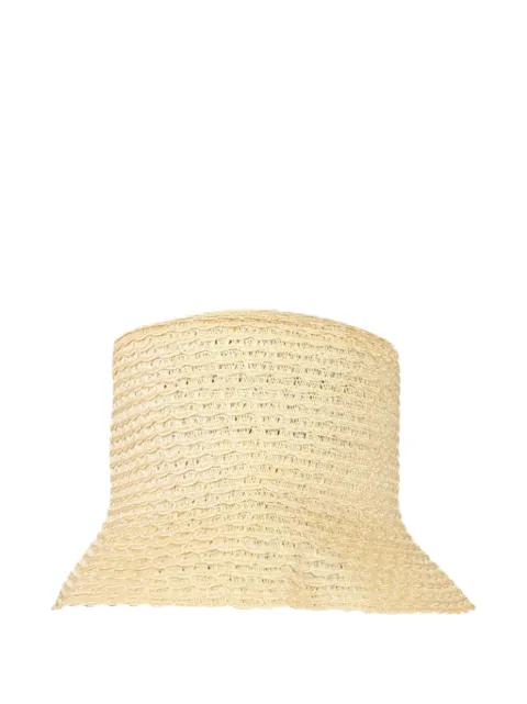 Eleventy woven bucket hat Neutrals M82CPLM11TES0M28402