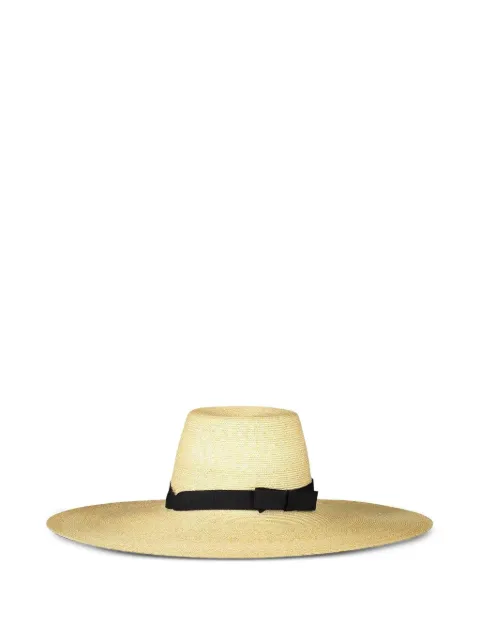 PETER BEATON Galley oversized-brim hat Neutrals LH31XXLHATBOXNAT