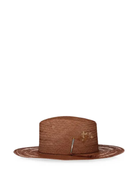 Nick Fouquet Coat Of Arms hat Brown 794CARMEL