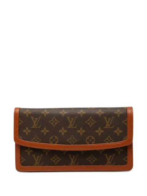 Louis Vuitton Pre-Owned 1990 Monogram Pochette Dame PM clutch bag Brown 9SYTD36X69Z8GHFT