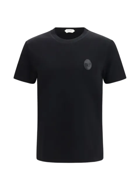 Versace cotton-jersey slim T-Shirt Black 10264521A19241