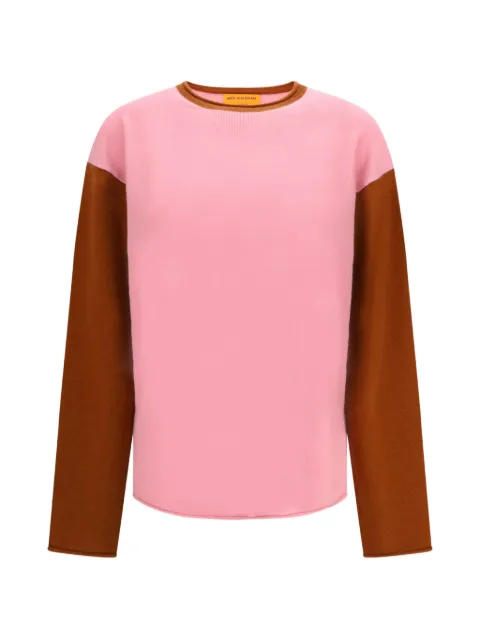 Guest In Residence Baseball oversized cashmere sweater Pink U45910JL