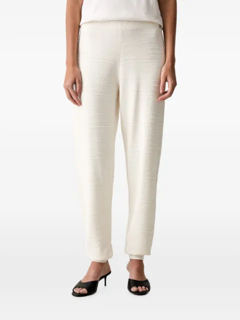 Joseph Ribkoff textured elasticated-waistband trousers Neutrals 263632