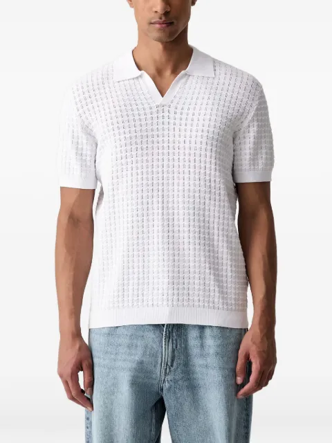 GUESS USA open-knit T-shirt White M6YR29Z1053