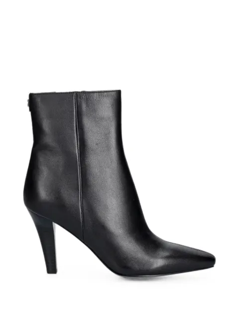 GUESS USA pointed-toe leather ankle boots Black FLTRFFLEA10BLACK