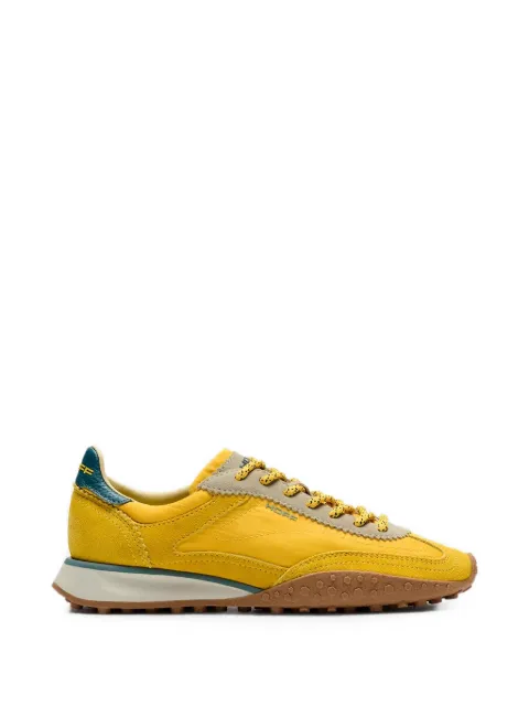 Hoff Bridge MKII suede-panelled sneakers Yellow 22659408