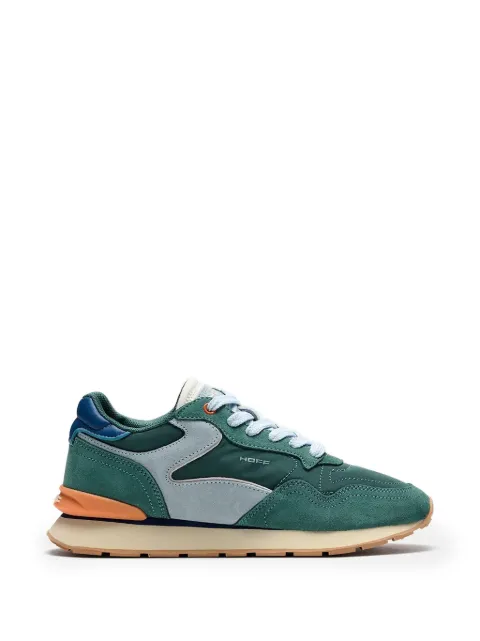 Hoff City panelled lace-up sneakers Green 22602404