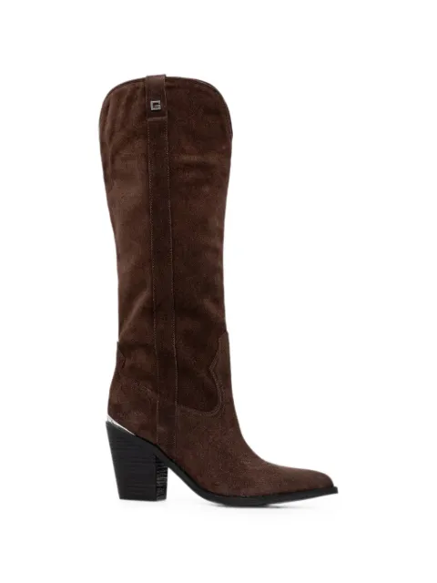 GUESS USA Sashan suede boots Brown FLTSN2SUE11BROWN