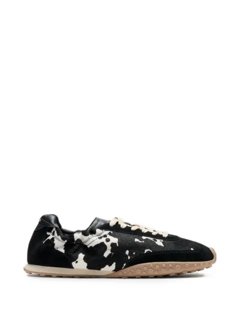 Hoff Bridge animal-print paneled sneakers Black 22661402