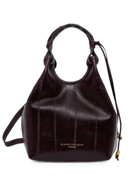 GIANNI CHIARINI small Dua leather shoulder bag Red BS12678EELPSLY
