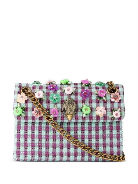 Kurt Geiger London mini Kensington flower bag Purple 5829399689