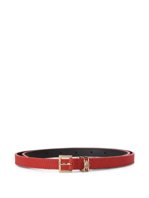 Kurt Geiger London Eagle-head pebble-effect belt Red 5265450109