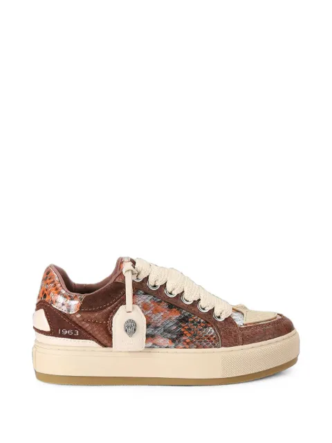 Kurt Geiger London logo-print sneakers Brown 9564335719
