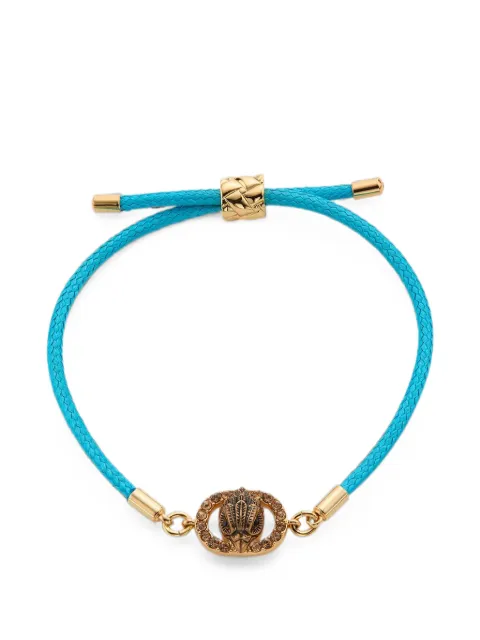 Kurt Geiger London Chelsea Eagle-head crystal-embellished bracelet Gold 5889980429