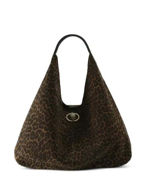 Kurt Geiger London Chelsea large slouch shoulder bag Brown 5049739289