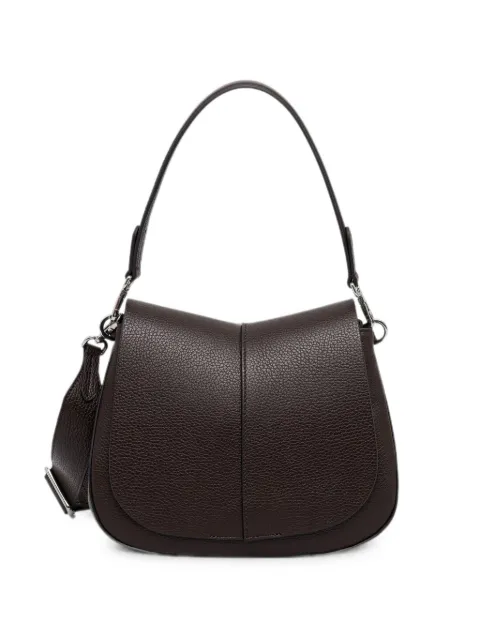 GIANNI CHIARINI grained-leather tote bag Brown BS9036COMMGRN