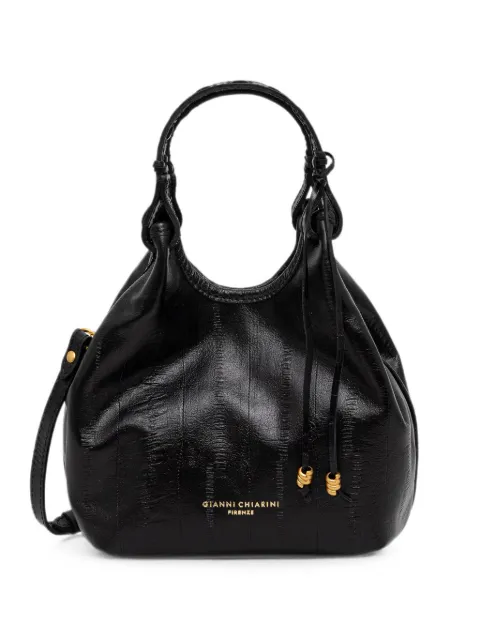 GIANNI CHIARINI small Dua panelled leather tote bag Black BS12678EELPSLY