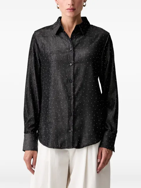 GUESS USA studded shirt Black W6YH26W2948
