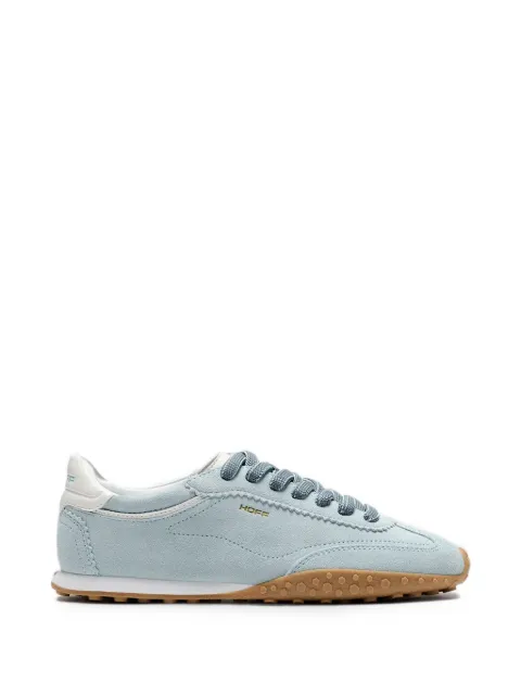 Hoff City suede logo-print sneakers Blue 22661417