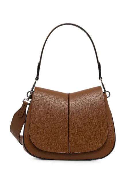 GIANNI CHIARINI medium Helena grained-leather tote bag Brown BS9036COMMGRN