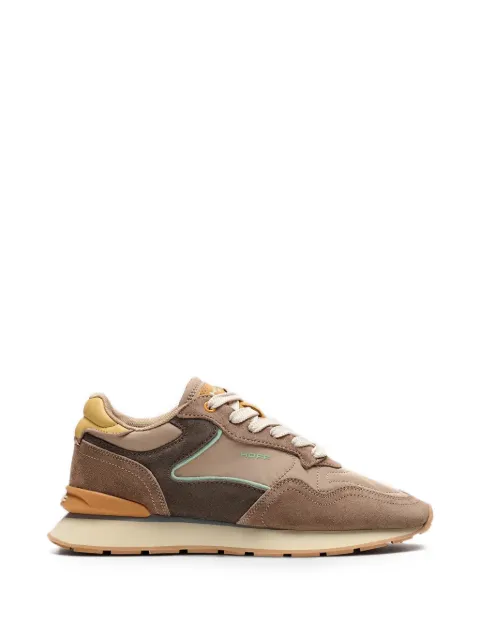 Hoff City suede-panelled sneakers Neutrals 22602406