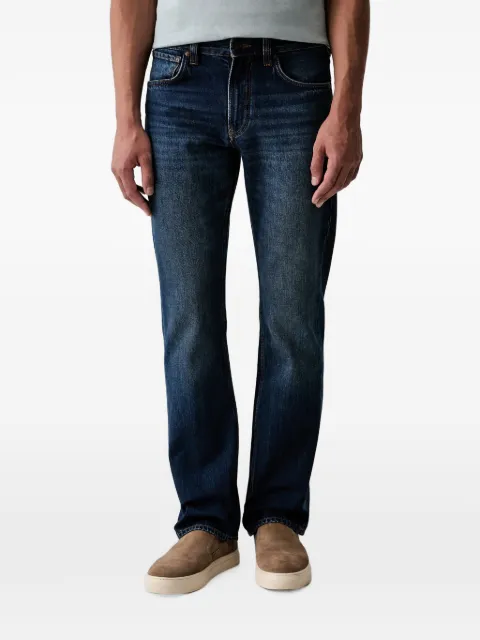 Emporio Armani logo-plaque straight-leg jeans Blue EM006386AF29774