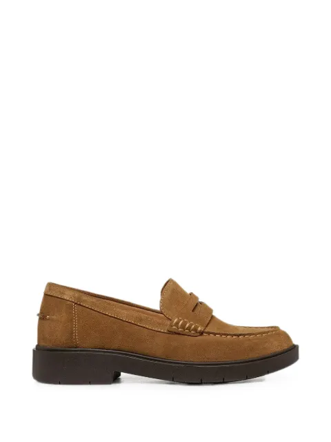 Geox Spherica Ec1 B suede loafers Brown D65DKB00022C6032