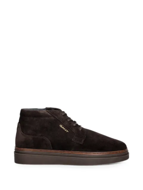Gant suede lace-up fastening boots Brown 33643383G399