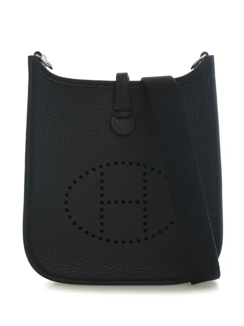 Hermès Pre-Owned 2025 Clemence Evelyne I 16 Amazone crossbody bag Black 0ZWO6866U3OGN89U