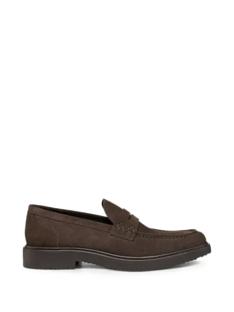 Geox Massimiano suede loafers Brown U66H9A00022C6005