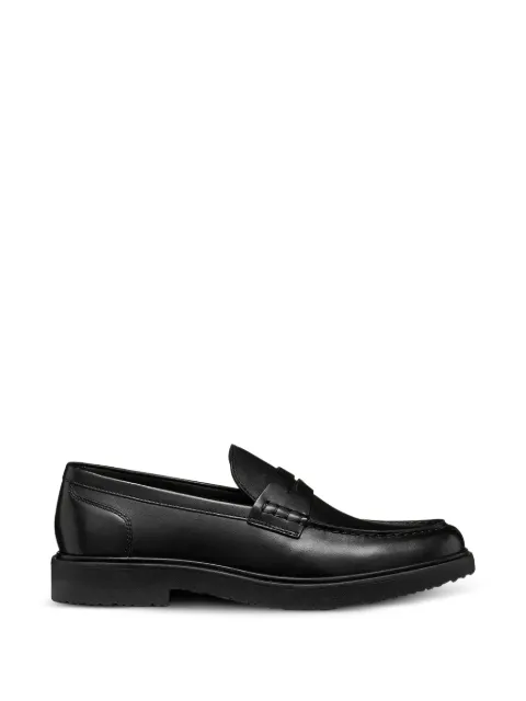 Geox leather penny-slot loafers Black U66H9A00043C9999