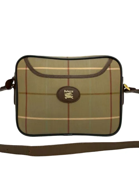 Burberry Pre-Owned 20th Century Vintage Check Canvas crossbody bag Brown 9ZBCZ0M0BIOBKAGB