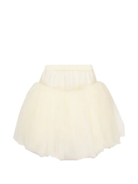 Simone Rocha tulle layered mini skirt Neutrals 32240035