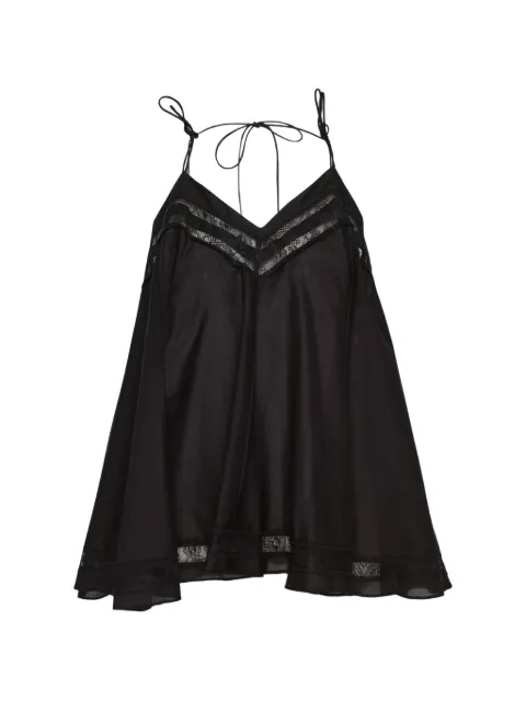 3.1 Phillip Lim lace-trim camisole top Black P26121831SVV
