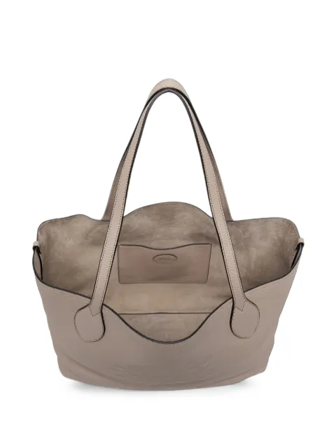 Mulberry Tree perforated-logo tote bag Neutrals A26HH0140736F924