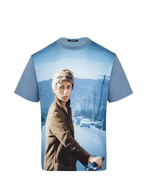 Undercover Cindy Sherman graphic-print T-shirt Blue UC2F48131
