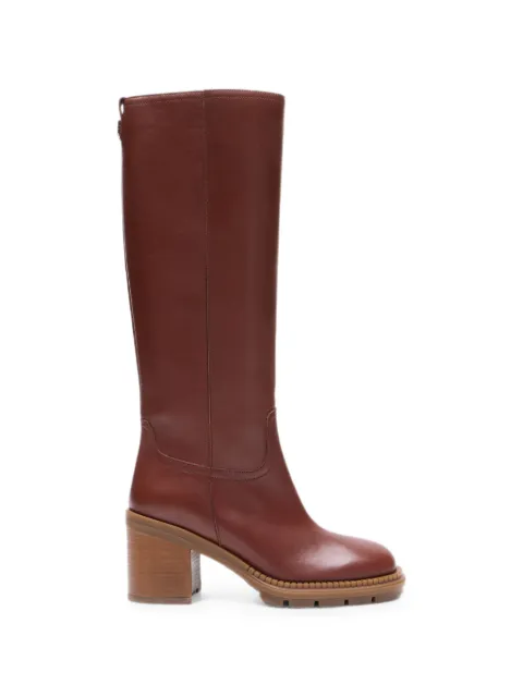 Casadei Concept lug-sole boots Brown 1S370A0801C28603107