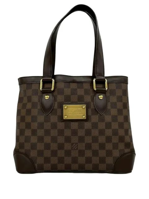 Louis Vuitton Pre-Owned 2009 Damier Ebene Hampstead PM tote bag Brown MKM94HHMGKKD7WVQ