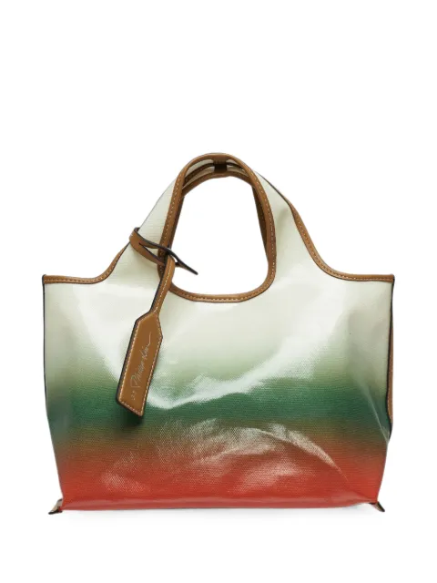3.1 Phillip Lim mini Market Tote gradient-effect logo-tag tote bag White AP26B957CCO