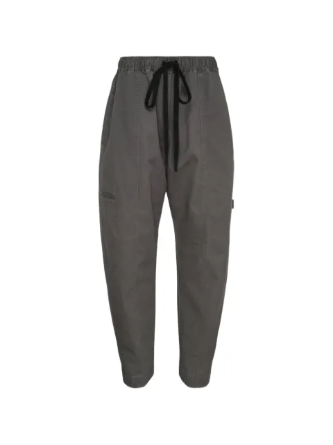 Lee Mathews drawstring-waist pants Grey M2602PA097