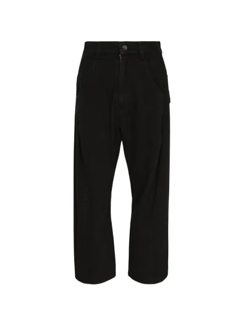 Ordinary Couture Code straight-leg jeans Black O55WSL040