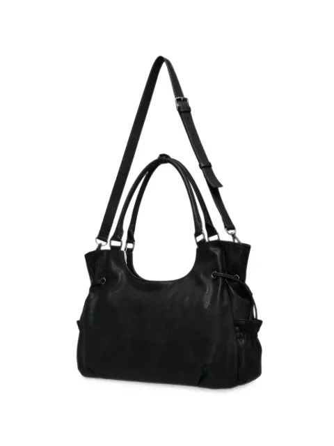 STAND OIL Breezy drawstring-detail tote bag Black 25S155ABK