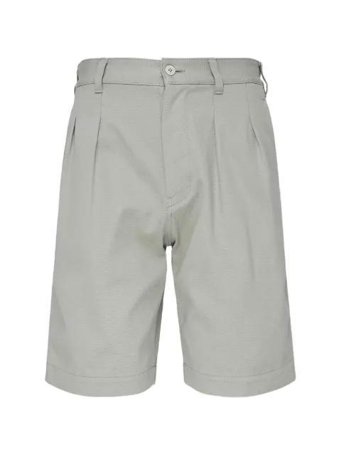 visvim Bearn pleated twill shorts Grey 0126305008002
