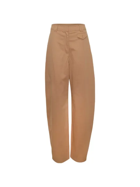 Ulla Johnson Laure button-flap trousers Brown PF260403