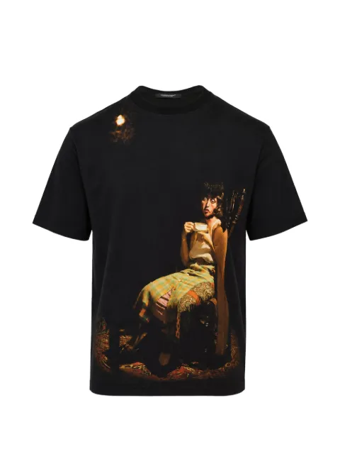 Undercover Cindy Sherman Seat Down cotton T-shirt Black UC2F48132