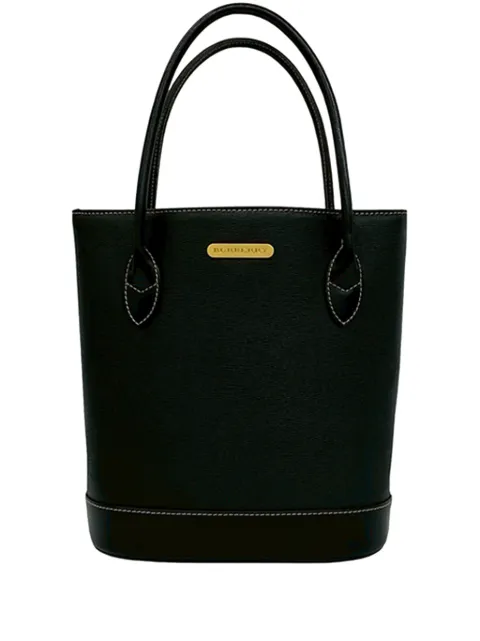 Burberry Pre-Owned 2000-2017 Calf Leather bucket bag Black CGS6ZCKFBJ99E5DL